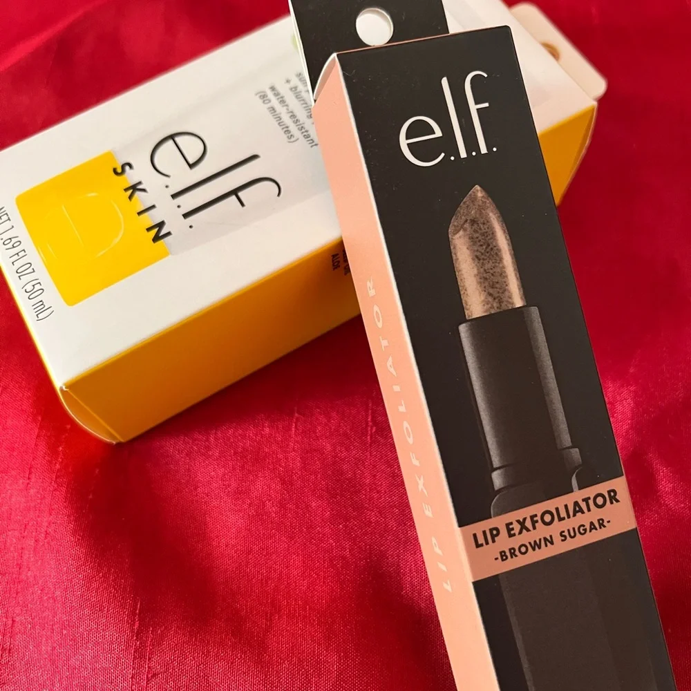 e.l.f. Skin & Lip bundle! - Skin Invisible Sunscreen and Lip Exfoliator Set